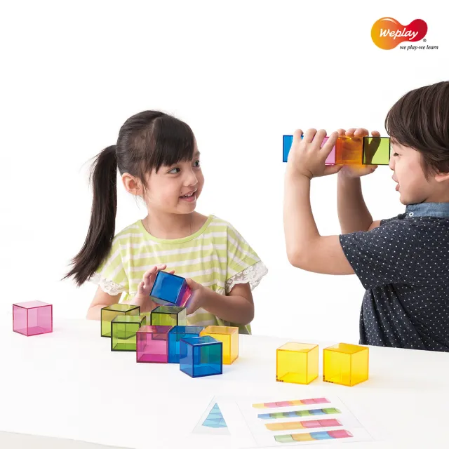 【Weplay】彩虹積木(STEAM玩具)