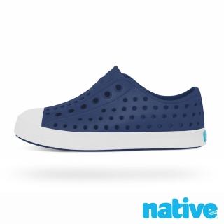 【Native Shoes】大童鞋 JEFFERSON KIDS(海軍藍x貝殼白)