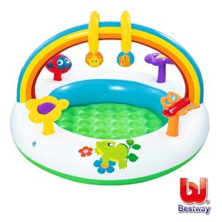 【BESTWAY】彩虹造型兩用泳池(遊戲池)