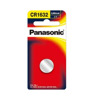 【Panasonic 國際牌】鋰鈕電池CR-1632(1入)