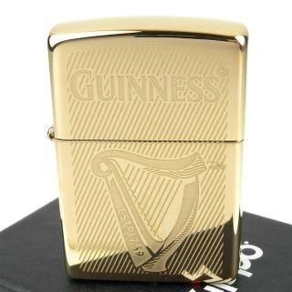 【zippo】美系~guinness-健力士啤酒logo圖案打火機