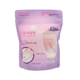 【韓國 Snowbear】拋棄式奶粉儲袋30入(奶粉袋 夾鏈袋裝好裝易攜帶)