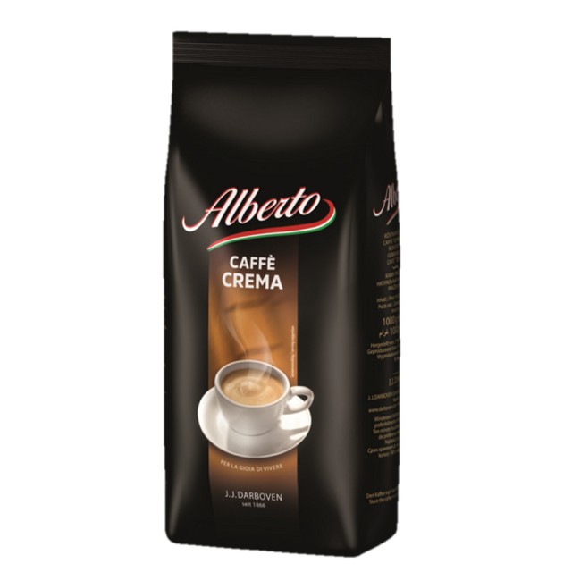 即期品【Alberto】義式Crema咖啡豆 1包(1Kg)