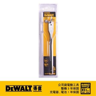 【DEWALT 得偉】木工六角柄快速扁平鑽頭 16 x 152mm(DT4766)
