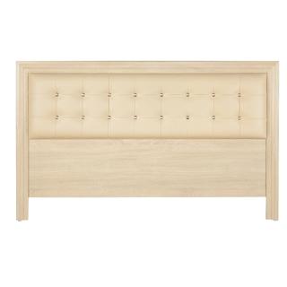 【AS雅司設計】尼克5尺原切橡木床頭片-154x2x93cm
