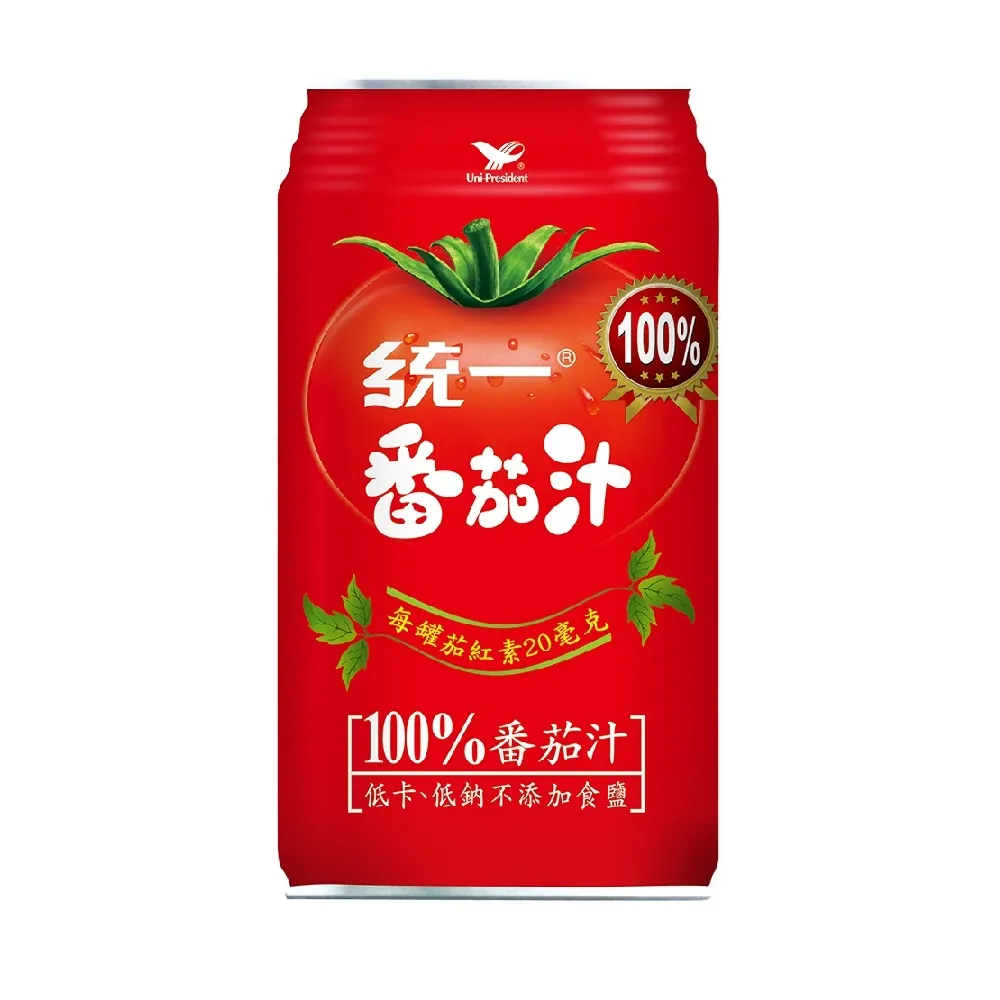 【統一】番茄汁340mlx2箱(共48入)