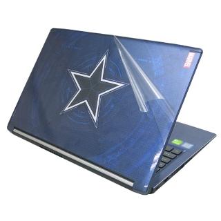 【Ezstick】ACER Aspire A615-51G 美國隊長 二代透氣機身保護貼(含上蓋貼、鍵盤週圍貼)
