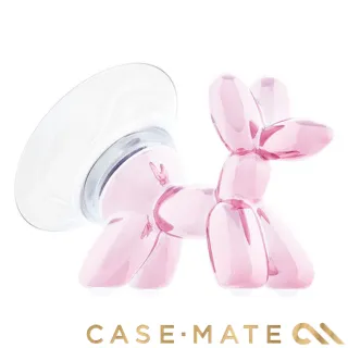 【Case-Mate】可愛氣球狗(造型手機立架 - 幻粉色)