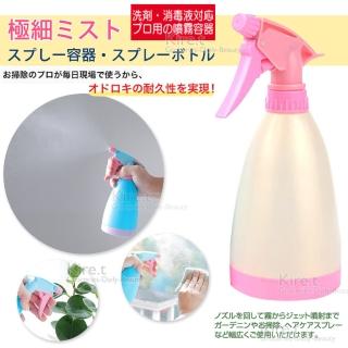 【kiret】韓版 可愛 400ML 多用途 噴水 噴瓶 噴霧瓶-超值2入(噴水瓶 噴霧器 澆花壺)