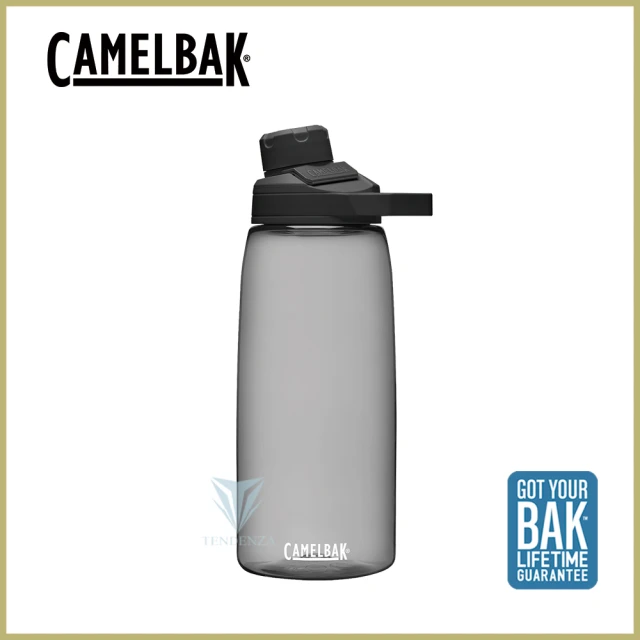 【CAMELBAK】1000ml 戶外運動水瓶 炭黑(RENEW/水壺/磁吸蓋)