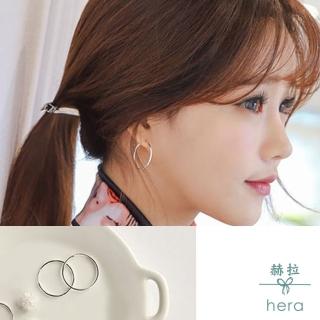 【HERA 赫拉】ll現貨l4/5公分大圓圈耳環(飾品)