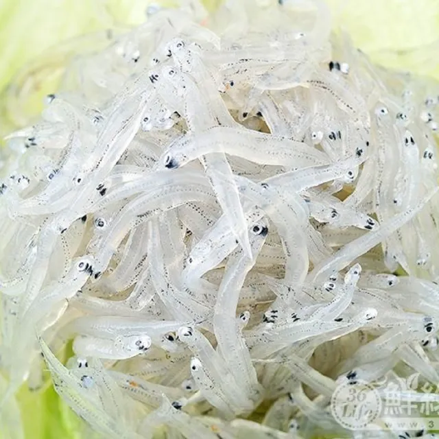 【鮮綠生活】無漂白南方澳生凍吻仔魚(200g±10%/包 共12包)