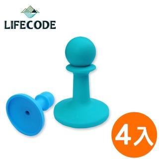 【LIFECODE】小騎兵多彩營柱防雷帽-4入(顏色隨機)