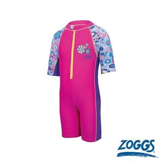 【Zoggs】幼童花花仙子防曬連身泳衣(小童泳衣/大童泳衣/學生泳衣/女童泳衣/防曬)