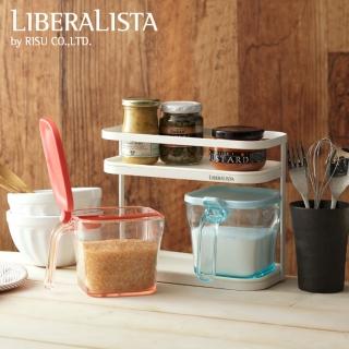 【日本 LIBERALISTA】廚房調味料罐收納架組-小