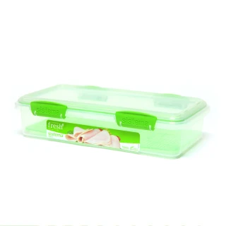【SISTEMA】紐西蘭進口fresh系列長方形保鮮盒-內附濾水板(1.75L)