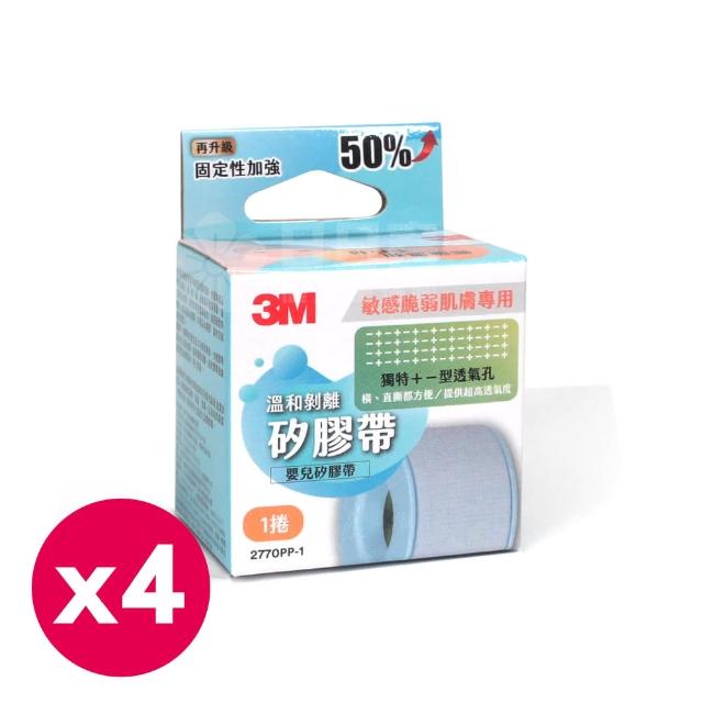 【3M】溫和剝離矽膠帶 1吋x5公尺(4捲入)