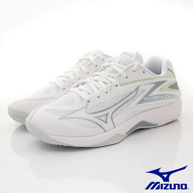 MIZUNO 美津濃 THUNDER BLADE女排球鞋(VIGC237035白-23.5-26cm)