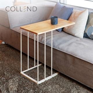 【日本COLLEND】HAK 兩用式實木鋼製沙發邊桌/茶几-DIY(邊幾/桌几/懶人桌)