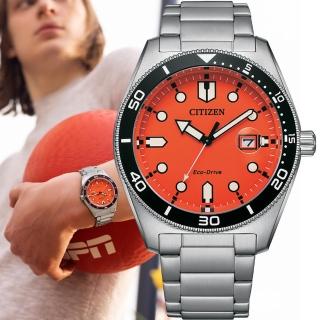 【CITIZEN 星辰】GENTS 大膽玩色潮流 光動能 男錶 手錶(AW1760-81X)