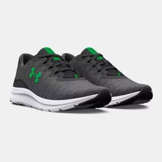 【UNDER ARMOUR】慢跑鞋 男鞋 運動鞋 緩震 CHARGED IMPULSE 3 KNIT 灰綠 3026682-103