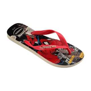 【havaianas 哈瓦仕】拖鞋 男鞋 夾腳拖 漫威英雄 蜘蛛人 Top Marvel Classics 紅 4147012-8813M(哈瓦士)