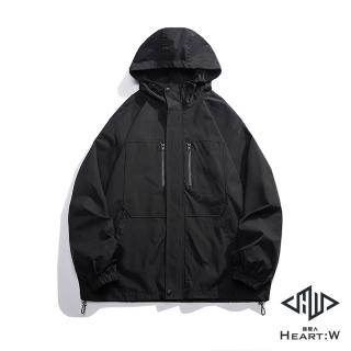【Heart:W 新職人】★戶外防風衝鋒外套(機能外套/登山/夾克/拉鍊)