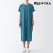 【MUJI 無印良品】女棉混涼感洋裝(共4色)