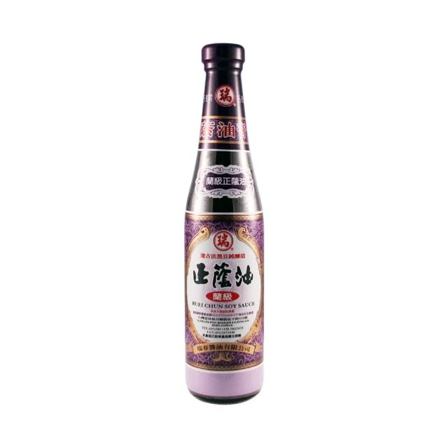 【瑞春醬油】蘭級正蔭油(420ml/瓶)