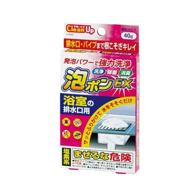 【日本 紀陽】浴室排水口泡沫清潔劑40g