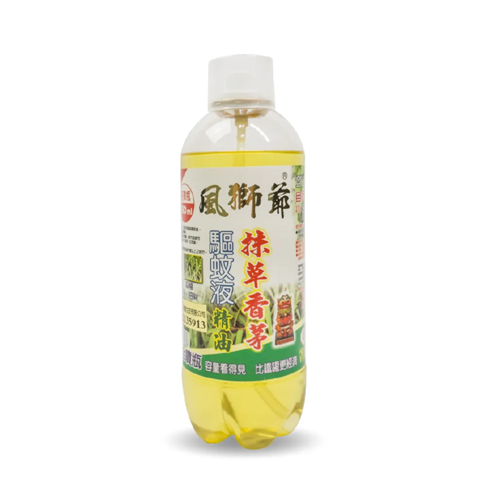 【風獅爺】抹草香茅精油噴霧-1入(經濟瓶450ml)