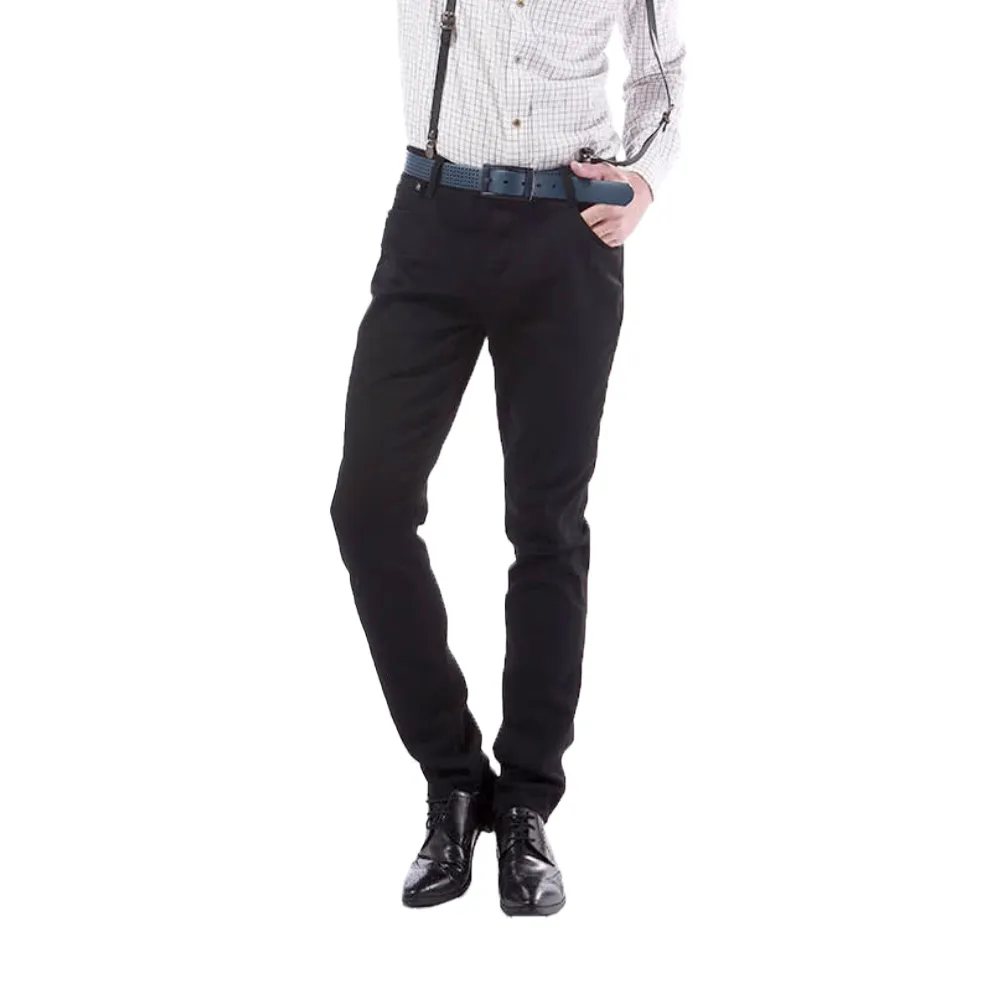 【RH 紳士品格】經典修身款男士薄刷毛牛仔褲(乙彈力舒適型 全尺碼M-3L)