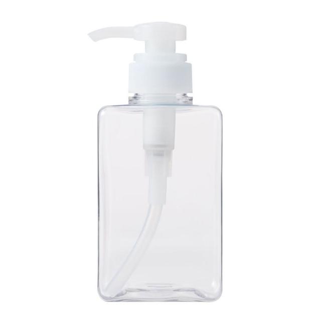 【MUJI 無印良品】PET補充瓶/透明.400ml