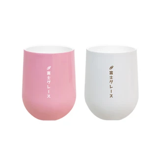 【FUJI-GRACE 日本富士雅麗】買1送1_真空陶瓷塗層隨手蛋型杯350ml(FJ-904*2)