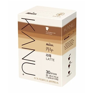 【MAXIM 麥心】KANU Original Latte 漸層奶香拿鐵咖啡 30包入(13.5公克x30入)