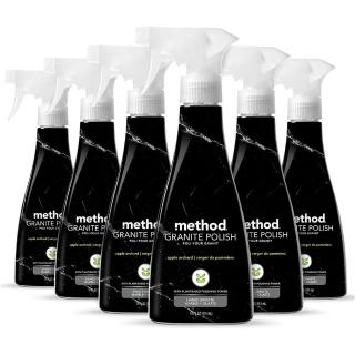 【method 美則】石材保養清潔劑414ml*6入組(大理石光崗石清潔光亮養護)