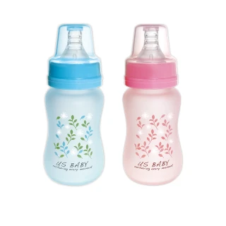 【US BABY 優生】真母感矽膠特護玻璃奶瓶(一般口徑120ml)