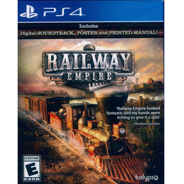 【SONY 索尼】PS4 鐵路帝國 英文美版(Railway Empire)