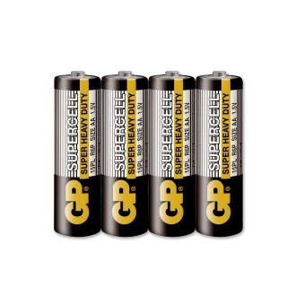 【超霸】GP-超霸-黑-3號超級碳鋅電池4入(GP原廠販售)