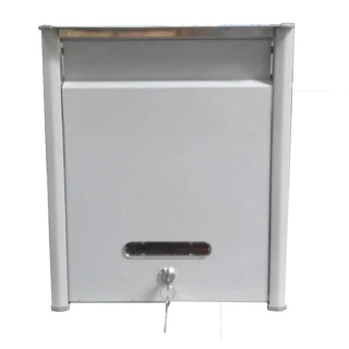 AG016 不鏽鋼信箱 304白鐵信箱 信箱 白鐵鍛造 信件箱 意見箱 信件 郵件 附二支鑰匙(外投外取 30*15*36 CM)