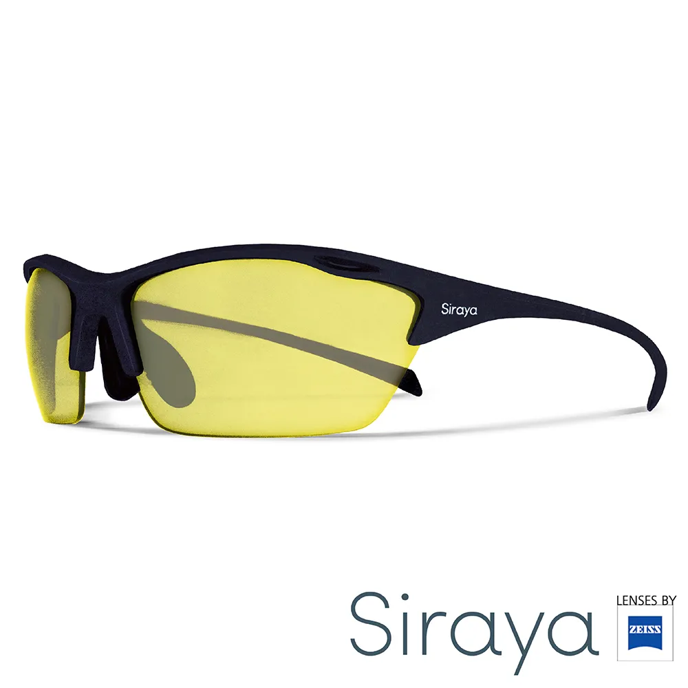【Siraya】『專業運動』運動太陽眼鏡 黃色鏡片 德國蔡司 ALPHA