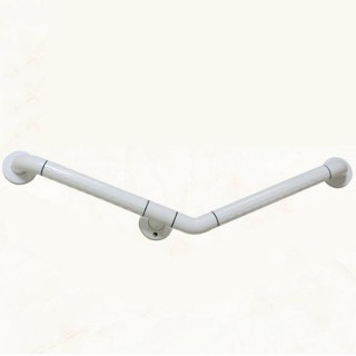 135°斜臂式扶手 40x40cm 安全扶手 防滑扶手 ABS浴室扶手(無障礙設施 廁所扶手 V型扶手 馬桶扶手)