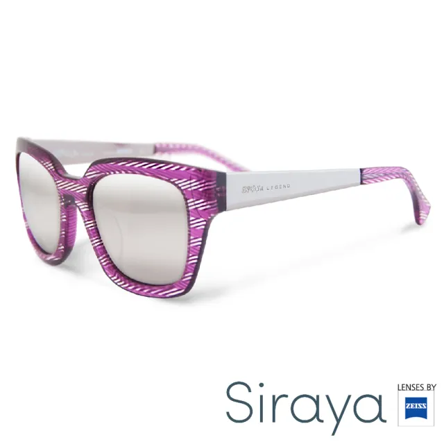 【Siraya】『韓流時尚』太陽眼鏡 方框 水銀鏡片 德國蔡司 LIKAT鏡框