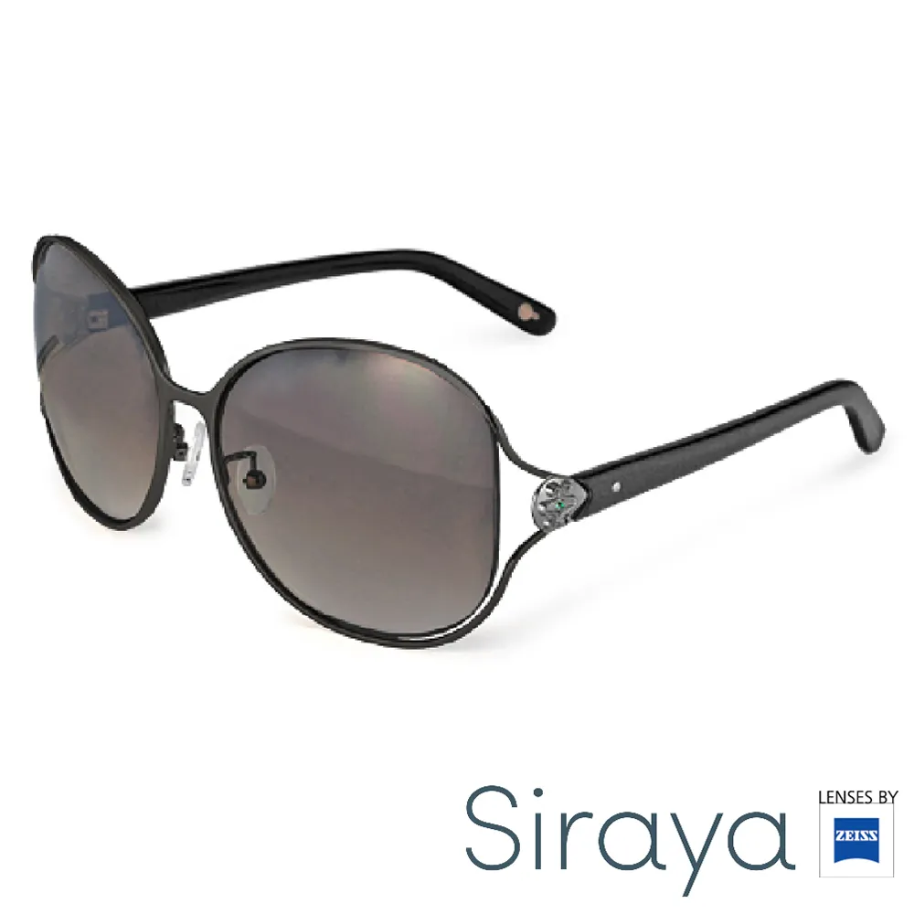 【Siraya】『百搭高雅』太陽眼鏡 金屬框 大框 德國蔡司 MADALA鏡框