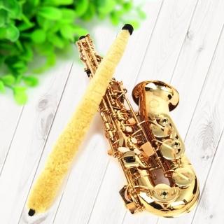 【美佳音樂】Alto Sax 中音薩克斯風通條 尼龍纖維 吸水清潔 通條(薩克斯風通條)