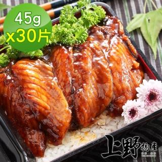 【上野物產】6包共30片 日式蒲燒蜜汁 鯛魚腹排
