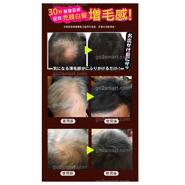 【日本 To-Plan】日本製髮悅蓬增髮絲25g2入(增髮纖維/增髮神器髮量濃密/豐盈纖維禿頭救星/日本原裝)