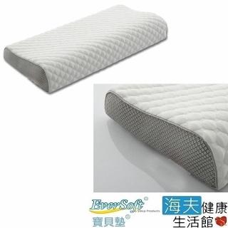 【海夫健康生活館】EverSoft 寶貝墊 蜂巢立體涼感工學記憶枕 60x30x7-9cm