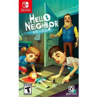 【Nintendo 任天堂】NS Switch 你好 鄰居：捉迷藏 中英日文美版(Hello Neighbor Hide and Seek)