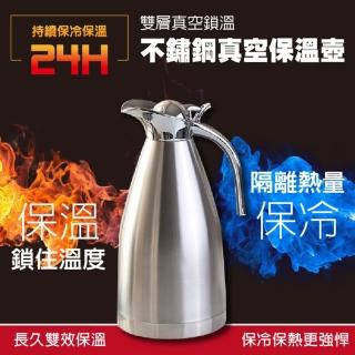 【在地人】雙層真空鎖溫304不鏽鋼保溫瓶 1.5L(保溫壺 咖啡瓶 熱水瓶 保溫瓶)